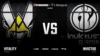 [RU] Vitality vs Invictus | Map 2: Mirage | StarSeries i-League Season 8 Finals