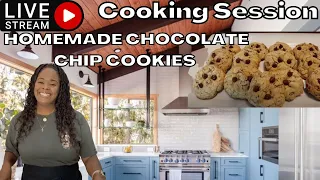 Gina Young LIVE COOKING SESSION HOMEMADE CHOCOLATE CHIP COOKIES PULL UP