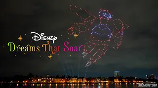 Disney Dreams That Soar Walt Disney World Drone Show DEBUT [4K Full Show + Pre-Show & Post-Show]