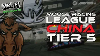 MRL F1 Tier 5 | Round 3 @ China | Season 10