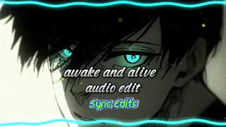 Awake and Alive - Skillet [edit audio]