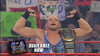 Rob Van Dam☯️ vs. Booker T🖐🏾(Raw 01/4/2002) Intercontinental Championship Match.👑