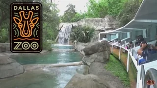 Dallas Zoo Monorail On Ride POV Wilds of Africa Adventure Safari