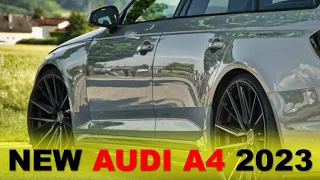 New AUDI A4 B10 2023 move over BMW 새로운 AUDI A4 B10 2023이 BMW를 넘어섰습니다