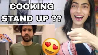 @aupmanyu 'Khichdi Recipe - Cooking mein bhi comedy ' Reaction