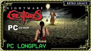 Nightmare Creatures (1997) | PC Longplay/ Playthrough (Nadia 100%)