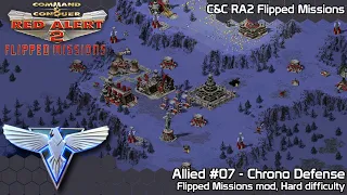C&C Red Alert 2 Flipped Missions - Allied #07 Chrono Defense - Hard Difficulty