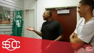 Paul Pierce takes Jayson Tatum down Celtics memory lane | SportsCenter | ESPN