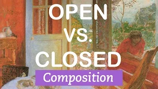 Monday Minute: Open vs. Closed Composition - Art Terms Explained | LittleArtTalks