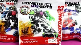 Lockdown / Локдаун - Construct Bots - Dinobots Riders - Transformers - Hasbro - A6171