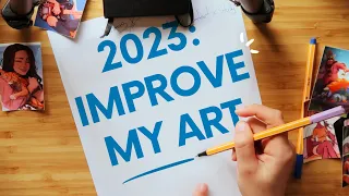 how to plan your 2023 ART GOALS (and achieve them!)