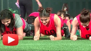 Jacqueline, Kalki & Sakshi Set A New Guinness World Record for 60sec Abdominal Planking | FULL VIDEO