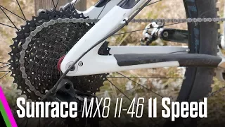 Sunrace MX8 11-spd 11-46 Cassette Review with SRAM GX1 // The Shimano Alternative