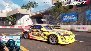 Torque Drift 2 - Drifting Adam LZs S15 - Testing wheel on a full Build FD car