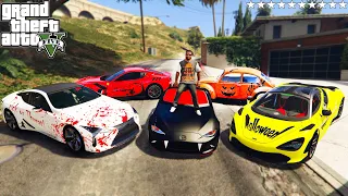 GTA 5 - Stealing Modified Halloween Care with Franklin! | (GTA V Real Life Cars #31)