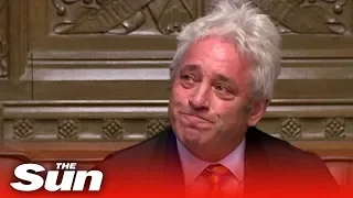 Tearful John Bercow announces his resignation as Speaker