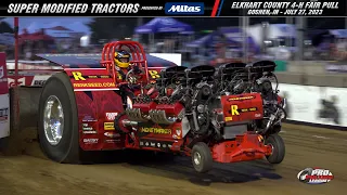 Pro Pulling League 2023: Winners from the Elkhart County 4-H Fair Pull in Goshen, IN