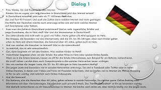 Dialoge B1. Deutsch lernen durch hören. 4