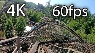 Thunderhead front seat on-ride 4K POV @60fps Dollywood