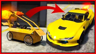I Upgraded Worst to Best Rocket Car in GTA 5 RP