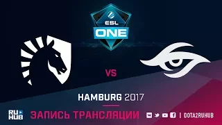 Liquid vs Secret, ESL One Hamburg, game 1 [v1lat, LightOfHeaven]