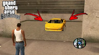 Secret Lamborghini Location in GTA San Andreas!