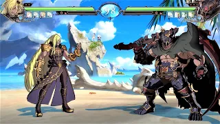 Granblue Fantasy Versus - Beelzebub vs Vaseraga (Hardest AI)