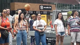 VEJA A VOZ🎤DO GAROTINHO VINNE RAMOS QUE É SÓ HUMILDADE NA PAULISTA.(14/04/2024).