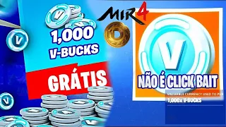 COMO GANHAR VBUCKS GRATIS NO FORTNITE! FUNCIONA!!! 2021