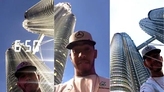 In Malaysia Kuala Lumpur! | Lewis Hamilton Snapchat Vlog