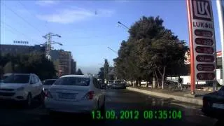 Нарушение на  дороге в Баку 4