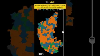 Here's How Congress Swept Karnataka and BJP Lost Its South Stronghold | #shorts