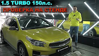 KIA XCEED 2022 1.5 turbo - ПРОВЕРЯЕМ НА СТЕНДЕ СКОЛЬКО РЕАЛЬНО СИЛ, А НЕ НА БУМАГЕ!