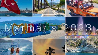 Marmaris Türkiye 2023 🇹🇷 *cettia hotel, jeep safari, parasailing, water sports, hammam, aqua life*