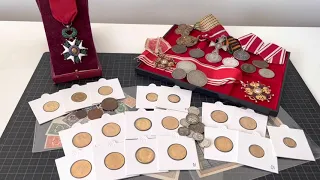 Моя коллекция золотых монет. Обзор. Нумизматика. Overview of my collection of gold coins!