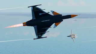 F -14A can OUT RATE the Gripen!?