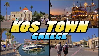 KOS Town | Day & Night | - Kos - Greece (4k)