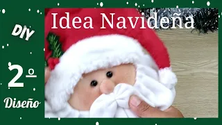 🌲Hermosa Manualidad para Navidad/2* Diseño/3 Diferentes caritas de Muñecos Navideños