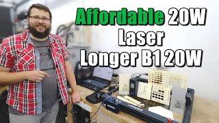 Longer Laser B1 20W Engraver and Cutter | Detailed Assembly and Testing