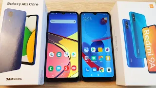 SAMSUNG GALAXY A03 CORE VS XIAOMI REDMI 9A - ЧТО ЛУЧШЕ? ПОЛНОЕ СРАВНЕНИЕ!