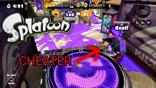 Splatoon Hacker cheats in Rank