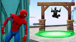 GTA 5 Random Portals #60 (Secret Location/Spiderman Mission/Ninja Ragdolls)