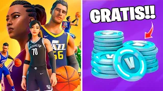 COMO GANHAR VBUCKS GRATIS NO FORTNITE! FUNCIONA!!! Fortnite X NBA