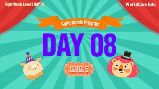 Sight Words 100 Level 5. Day.08 ( Full Movies ) 영어학습프로그램