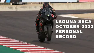 Laguna Seca - BMW S1000 RR from Close Call to Personal Record !