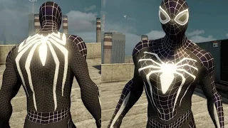 PS4 Spider-man Black Suit Free Roam Gameplay - The Amazing Spider-man 2 (PC) MOD