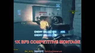 Artic's BF3 Competitive Montage