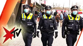 Corona-Kontrollen der Polizei: Wenn die Maskenpflicht zum Stresstest wird | stern TV