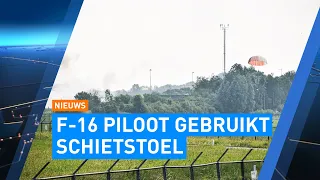 F-16 boort zich in gebouw op vliegbasis Leeuwarden | Nieuws