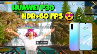 Huawei P30 Pubg Test 🥵 HDR + 60 FPS Test | Solo vs Sqaud | PUBG MOBILE